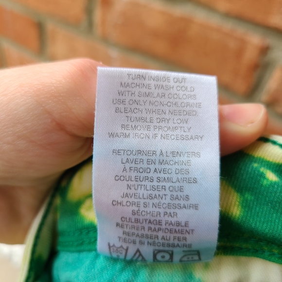 Kensie Hand Painted ankle Biter Skinny Jeans green - Picture 10 of 10